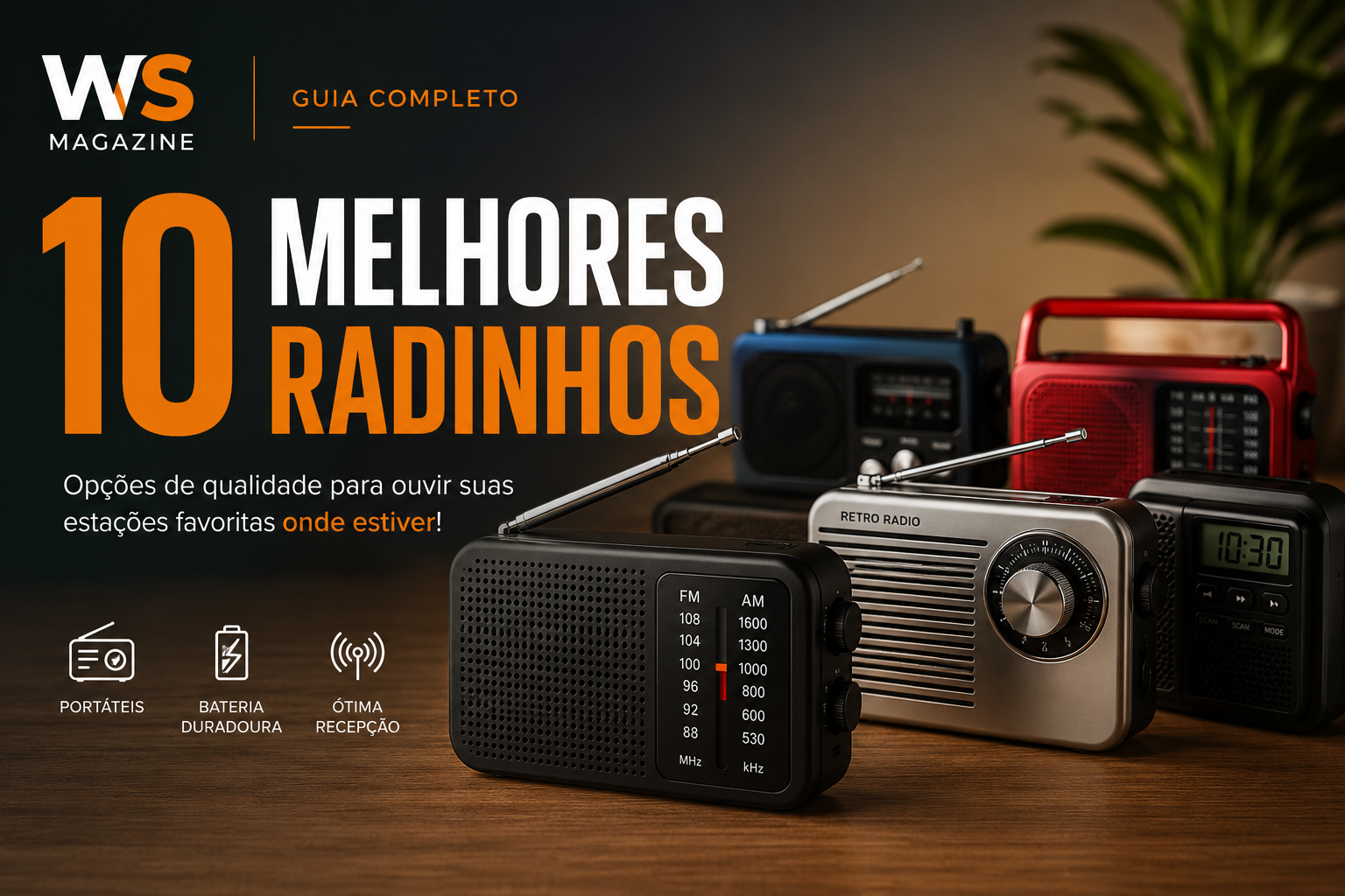 Os 10 Melhores Radinhos Baratos de 2026 — Do Bolso à Cozinha